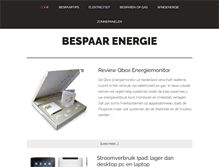 Tablet Screenshot of bespaarenergie.net